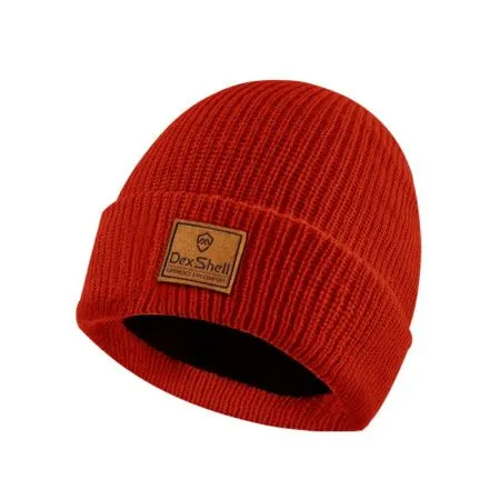 Водонепроницаемая шапка Dexshell Watch Beanie красный S/M (56-58 см)